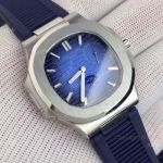Best Quality Patek Philippe Nautilus Power Reserve Watches SS Blue Dial